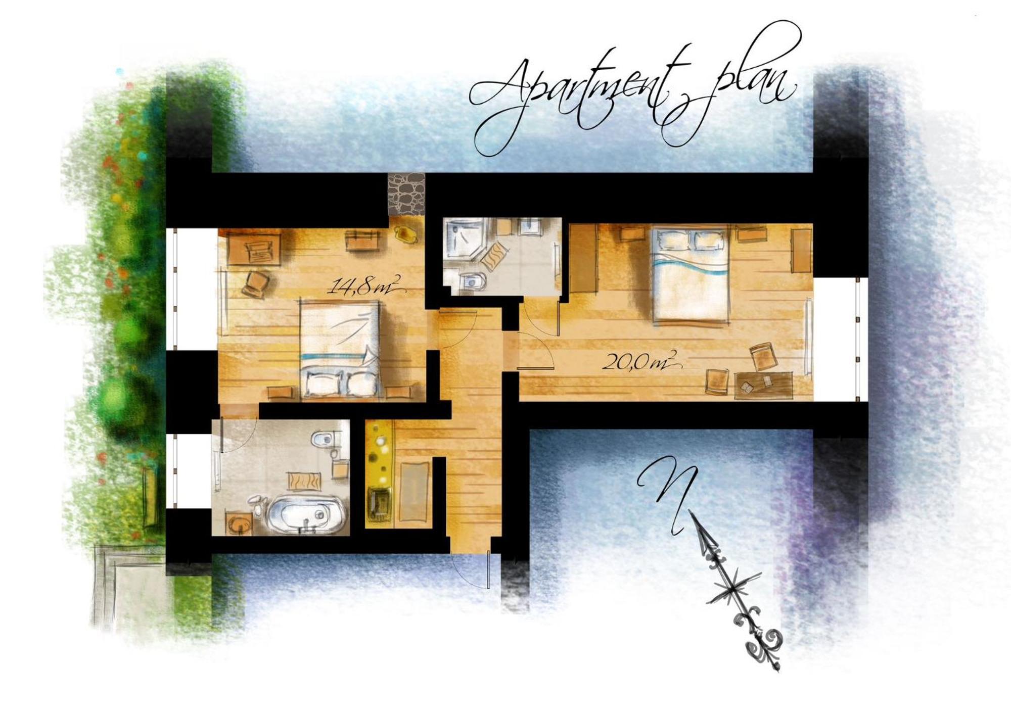 Maciejowiec Castle Hill Apartment I Exterior foto